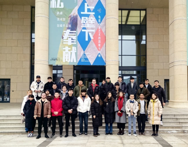 安全留校，藝術度假——我校成功舉辦寒假來華留學生文化交流主題活動